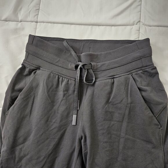 Lululemon Joggers Womens 2 Black Ready to Rulu High Rise Pants Gym Outdoor 29" - Picture 4 of 9